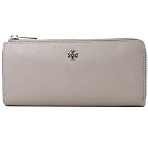 NEW Tory Burch Emerson L-Zip Continental Wallet
